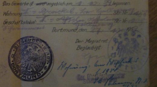 Gewerbeanmeldung bei Gründung 